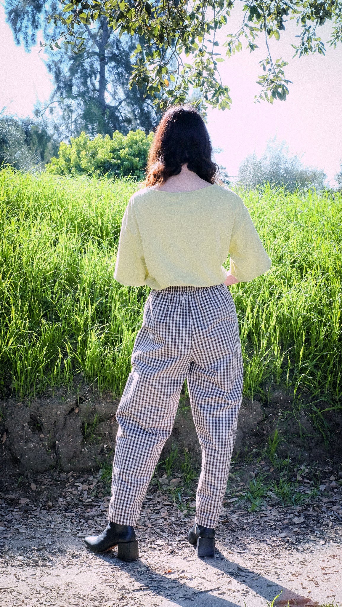 GINGHAM TROUSER – Selva